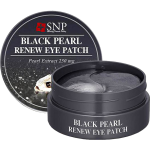 Гидрогелевые патчи SNP Black Pearl Renew Eye Patch с жемчужной пудрой 60 шт (8809458843977) лучшая модель в Хмельницком