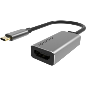 Перехідник Ailink Aluminium Connector USB-C на HDMI 4K 60Hz (AI-H2B) в Хмельницькому