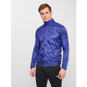 Спортивная кофта Mizuno Aero Jacket J2GE100024 M Синяя (5059431204957) ТОП в Хмельницком