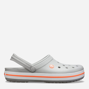 Кроки Crocs Jibbitz Crocband 11016-0FL-M5/W7 37-38 22.9 см Сіро-жовтогарячі (191448284623) ТОП в Хмельницькому