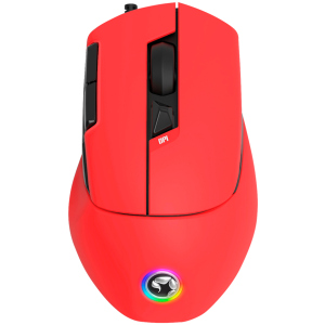 Миша Marvo M428 RGB USB Red (M428.RD) ТОП в Хмельницькому