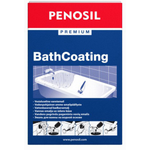 Шпаклівка епоксидна для ванн Penosil Premium BathCoating 760 мл (банка) Біла (Y0093) ТОП в Хмельницькому