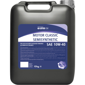 Моторное масло Lotos Motor Classic Semisyntetic SG/CE 10W-40 17 кг (WG-P702440-000) лучшая модель в Хмельницком