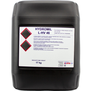 Гідравлічна олія Lotos Hydromil L-HV 46 17 кг (WH-P701J40-000) в Хмельницькому