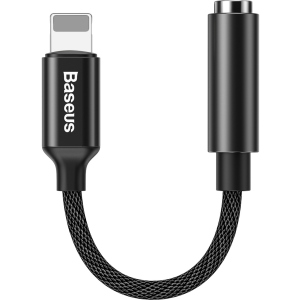 Перехідник AUX Baseus Lightning to 3.5 мм Headphone Jack Adapter CALL3-01