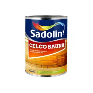 Лак для лазні SADOLIN CELCO SAUNA напівматовий 20, 1 л в Хмельницькому