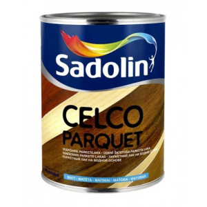 Лак для підлоги на водній основі CELCO PARQUET (FLOOR AQUA) матовий, 1 л