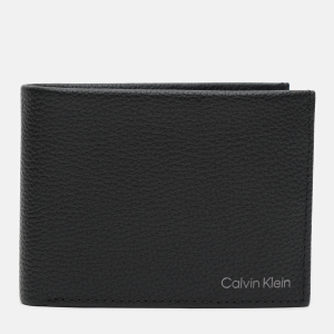 Мужское портмоне кожаное Calvin Klein Jeans Warmth Trifold 10cc W/Coin L K50K507969-BAX Ck Black (8719855202812)