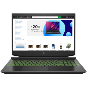 Ноутбук HP Pavilion Gaming 15-ec2013ua (4A7M9EA) краща модель в Хмельницькому