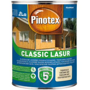 Захисно-декоративний засіб для деревини PINOTEX CLASSIC LASUR орегон 1 л. краща модель в Хмельницькому