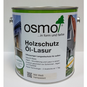 Захисне масло - блакит OSMO HOLZSCHUTZ ÖL-LASUR 900 (біле) 2.5 л. рейтинг