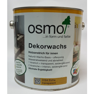 Цветное масло OSMO DEKORWACHS Transparente töne 3164 – (дуб) 0.75 л.