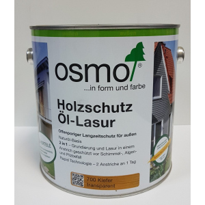 хорошая модель Защитное масло – лазурь OSMO HOLZSCHUTZ ÖL-LASUR 700 (сосна) 2.5 л.