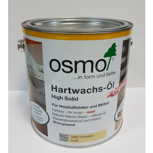 Масло с твердым воском OSMO Hartwachs-Öl Original 3062 (матовое) 0.75 л. рейтинг