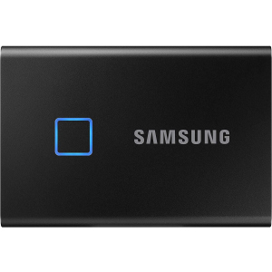 Samsung Portable SSD T7 TOUCH 1TB USB 3.2 Type-C (MU-PC1T0K/WW) зовнішній чорний рейтинг