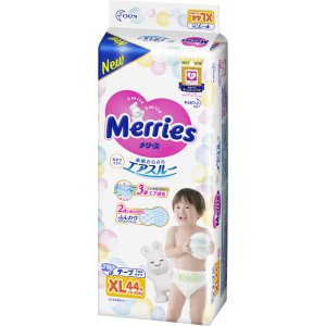 Подгузники Merries для детей XL 12-20 кг 44 шт (4901301253422) в Хмельницком