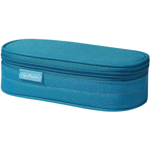 Пенал Herlitz Case Flap Turquois бірюзовий (50021956) ТОП в Хмельницькому