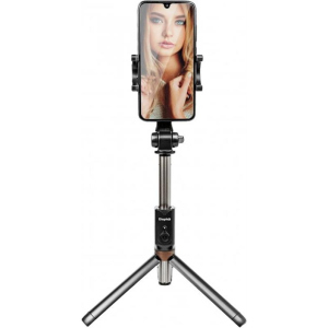 Трипод Dispho WS-18002 Selfie Stick Tripod Bluetooth Black (DSP-WS18002) ТОП в Хмельницком