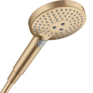 Ручний душ Hansgrohe Raindance Select S 120 3jet EcoSmart 9L, Brushed Bronze (26531140) рейтинг