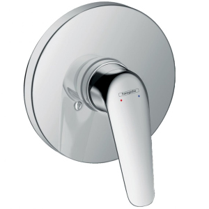 Змішувач для душу Hansgrohe Novus 1jet mini прихованого монтажу, хром (71067000) рейтинг