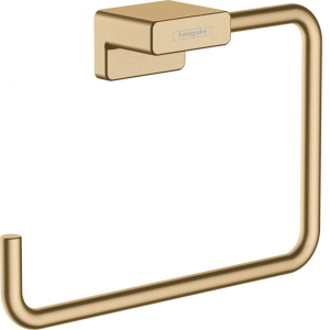 Рушникотримувач - кільце Hansgrohe AddStoris, Brushed Bronze (41754140)