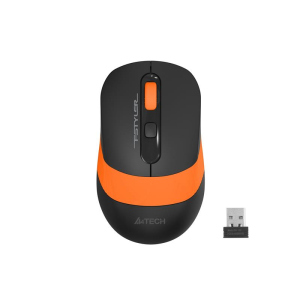 Мышь беспроводная A4Tech FG10S Orange/Black USB лучшая модель в Хмельницком