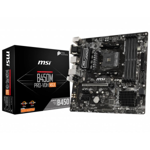 хороша модель Материнська плата MSI B450M PRO-VDH MAX