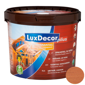 Просочення для дерева Lux Decor (каштан) (10 літрів) краща модель в Хмельницькому