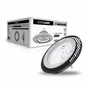 Світлодіодний світильник EUROLAMP High Bay UFO NEW 150Вт 5000K 18000Лм IP65 (LED-UFO-150/50(new)) краща модель в Хмельницькому