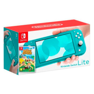 Портативна ігрова приставка Nintendo Switch Lite (Turquoise) + Гра Animal Crossing: New Horizons (російська версія) [60478] ТОП в Хмельницькому