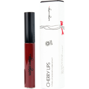 хорошая модель Натуральный блеск для губ Uoga Uoga Cherry Lips №629 с экстрактом клюквы 7 мл (47742727)