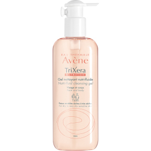 Очищающий гель Avene TriXera Nutrition для сухой кожи лица и тела 400 мл (3282770074710) ТОП в Хмельницком