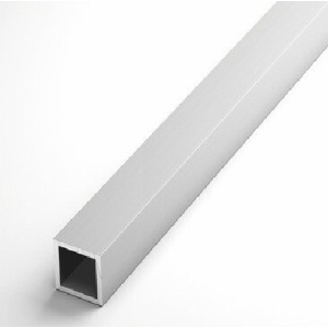 Труба алюмінієва квадратна Segreto анодована срібло 50х50х3 мм 1м (уп.,10шт) в Хмельницькому