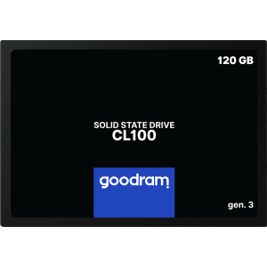 Goodram SSD CL100 Gen.3 120GB 2.5" SATA III 3D NAND TLC (SSDPR-CL100-120-G3) ТОП в Хмельницком