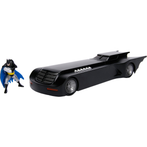хороша модель Машина металева Jada Бетмен Бетмобіль із мультсеріалу + фігурка Бетмена 1:24 (253215007) (4006333065101)