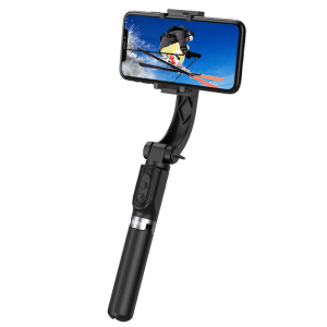 хорошая модель Монопод Hoco K14 Element intelligent anti-shake handheld stand Black