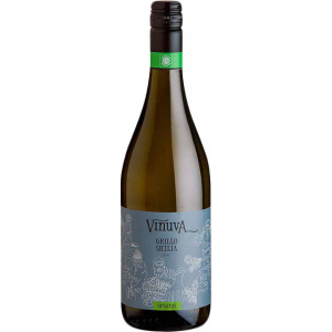 Вино Vinuva Grillo Terre Siciliane DOC Sicilia Organic белое сухое 0.75 л 13% (8003625003595) ТОП в Хмельницком