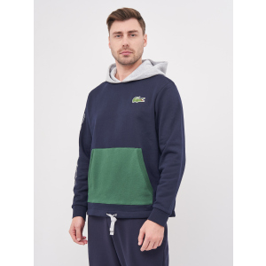 Худі Lacoste SH1574-GY3 L (T5) Navy Blue/Grey Chine/Green (3614038034592_2000003562503) в Хмельницькому