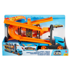 Грузовик-транспортер Hot Wheels Крутой спуск (GNM62) лучшая модель в Хмельницком