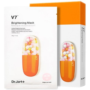 Маска, що освітлює, з вітамінним комплексом Dr.Jart+ V7 Brightening Mask 30 г x 5 шт (8809535809162) ТОП в Хмельницькому