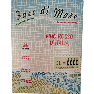 Вино Faro Di Mare - Vino Rosso сухе червоне 3 л 11% (8003625020752) рейтинг