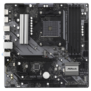 купить Материнская плата ASRock B550M Phantom Gaming 4 (sAM4, AMD B550, PCI-Ex16)