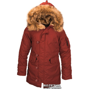 Парка Alpha Industries Altitude W Parka L Red Ochre ТОП в Хмельницком