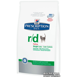 Сухой корм для кошек Hills Prescription Diet Feline r/d 1.5 кг (9187,08) (052742918709)