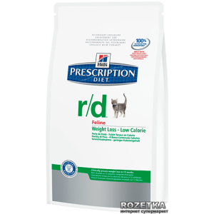 Сухой корм для кошек Hills Prescription Diet Feline r/d 5 кг (4318,08) (052742431802) лучшая модель в Хмельницком