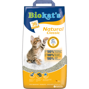 Наповнювач для котячого туалету Biokats Natural Бентонітовий комкуючий 10 кг (10 л)(4002064614642/4002064617121) в Хмельницькому