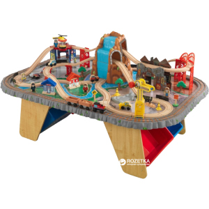 Залізниця KidKraft Waterfall Junction Train Set and Table (17498) ТОП в Хмельницькому