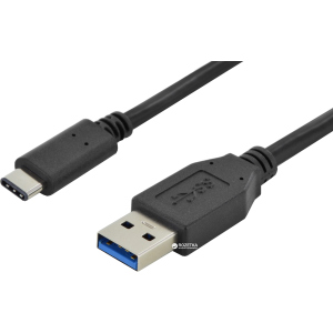 Кабель Digitus Assmann USB Type-C - USB 3.0 1 м (AK-300136-010-S) лучшая модель в Хмельницком