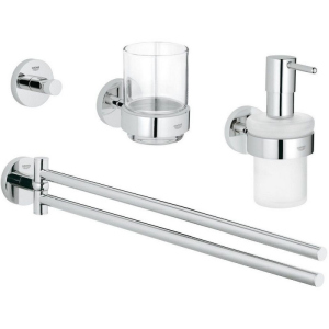 Набор аксессуаров Grohe Essentials 40846001 Master 4 в 1 рейтинг