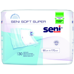 Пелюшки гігієнічні Seni Soft Super 90х170 30 шт (5900516691998) ТОП в Хмельницькому